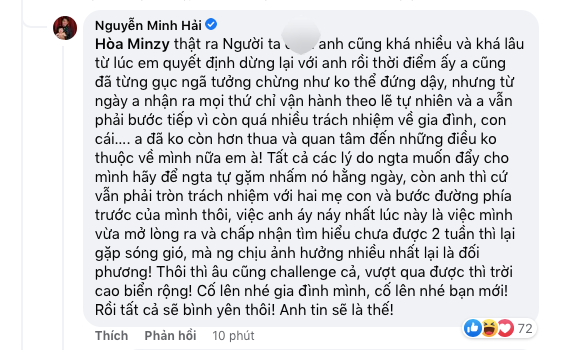 Hòa Minzy xác nhận chồng cũ có tình mới, thiếu gia Minh Hải bức xúc lên tiếng - Hình 4