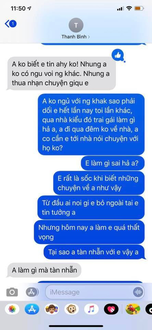 Diễn viên Thanh Bình bất ngờ bị tố lăng nhăng, quan hệ 'qua đường' với nhiều cô gái, thậm chí còn lộ luôn đoạn tin nhắn 'mây mưa' cực sốc - Ảnh 5.