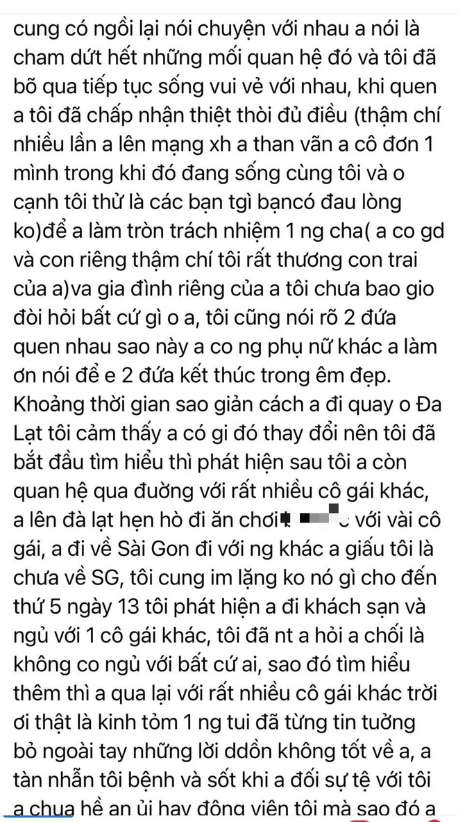 Diễn viên Thanh Bình bất ngờ bị tố lăng nhăng, quan hệ 'qua đường' với nhiều cô gái, thậm chí còn lộ luôn đoạn tin nhắn 'mây mưa' cực sốc - Ảnh 3.